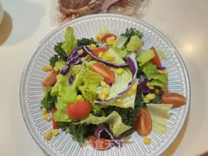 Make Steak vegetable salad step 4