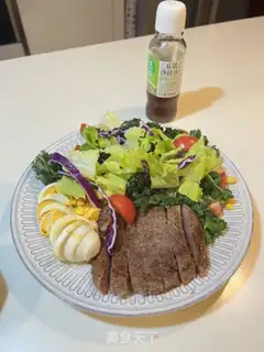 Make Steak vegetable salad step 8