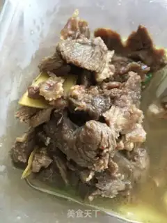 Make Beefish balls, pea soup step 0