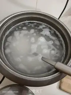 Make Dove congee step 0