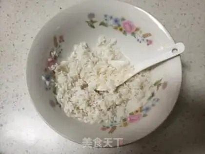 Make Corn egg porridge step 0
