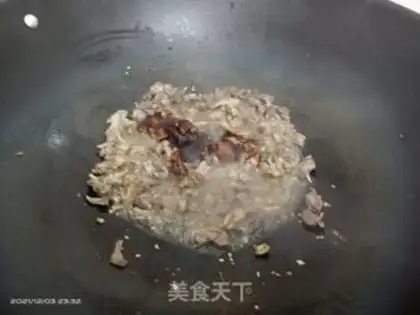 Make Dove congee step 7