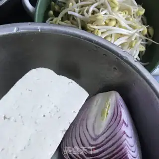 Make Spicy black fish tofu step 1