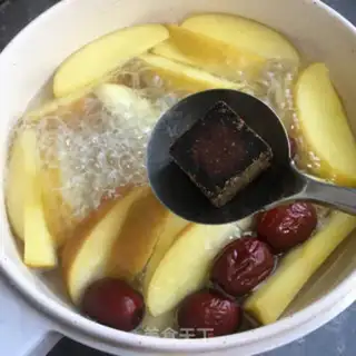 Make Red-tree apple ginger tea step 4