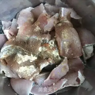 Make Spicy black fish tofu step 3