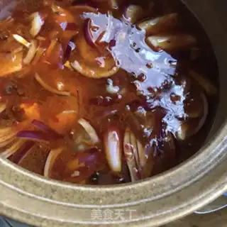 Make Spicy black fish tofu step 5