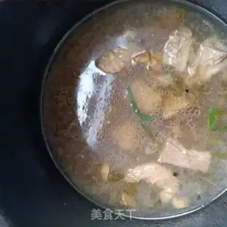 Make The radish lamb step 1