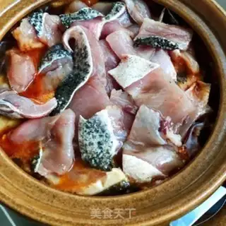 Make Spicy black fish tofu step 10