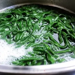 Make ♪ Scrambled lamb with spinach noodles ♪ step 10