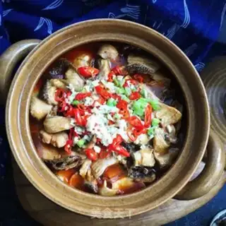 Make Spicy black fish tofu step 13