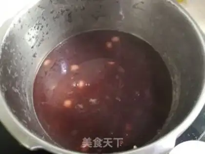 Make Black rice congee step 2