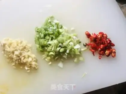 Make Spicy spinach noodles step 6