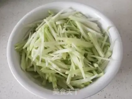 Make ♪ White radish silk ♪ step 0