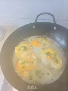 Make Celery egg noodles step 5