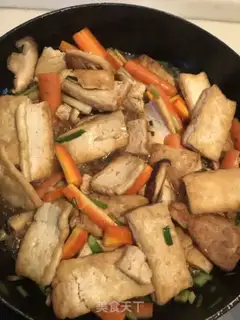 Make Frozen old tofu step 3