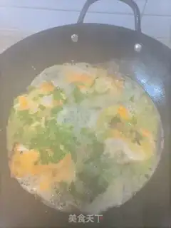 Make Celery egg noodles step 6