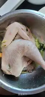 Make A steamed chicken step 5