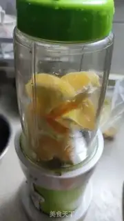 Make Orange mousse cake step 6