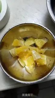 Make Orange mousse cake step 7