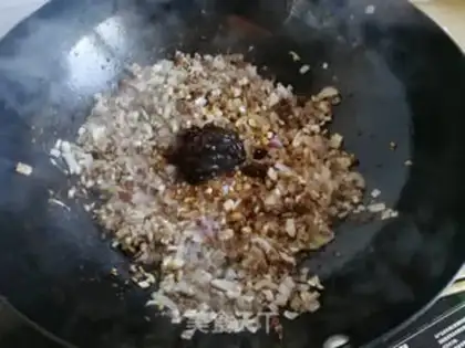 Make Mushroom beef sauce step 4