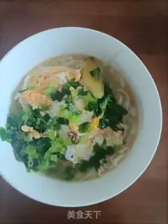 Make Celery egg noodles step 10