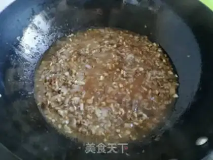 Make Mushroom beef sauce step 5