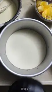 Make Orange mousse cake step 14