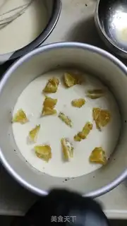 Make Orange mousse cake step 15
