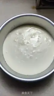 Make Orange mousse cake step 16
