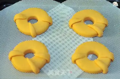 Make Tiger donut buns step 8