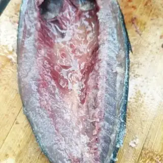 Make The salted fish step 2