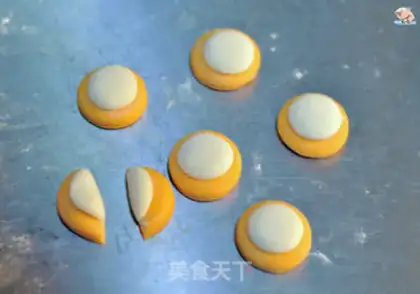 Make Tiger donut buns step 11