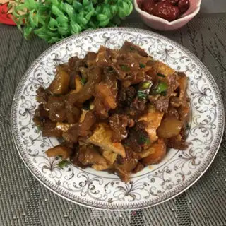 Make Cow-weed tofu step 7