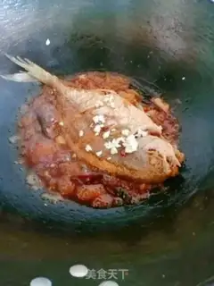Make Red-burned goldfish step 7