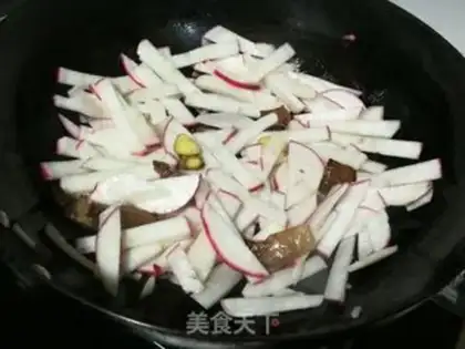 Make The radish step 3