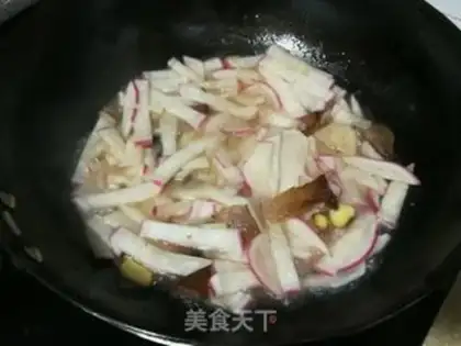 Make The radish step 4