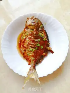 Make Red-burned goldfish step 8