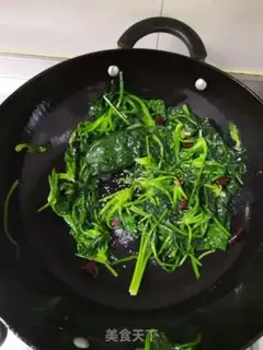 Make Scorch spinach step 5