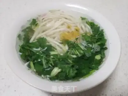 Make Sausage shrimp noodles step 6