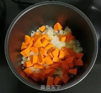 Make Quinoa silver ear pumpkin porridge step 5