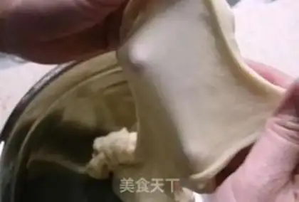 Make Breakfast bread and cream rolls step 2