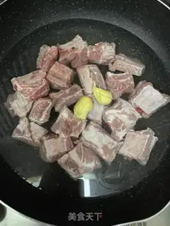 Make Potato burn ribs step 0
