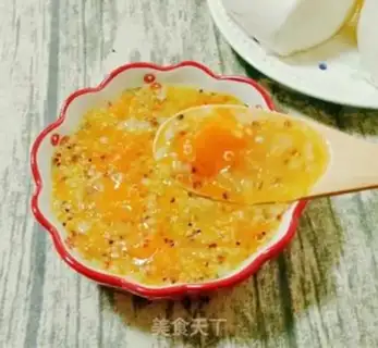 Make Quinoa silver ear pumpkin porridge step 9
