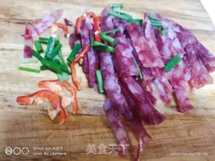 Make Sausage fried rice step 0