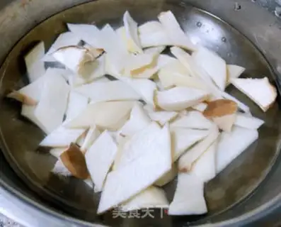 Make Orchid almonds, mushrooms, lumber shrimp step 3