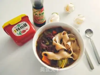 Make Korean sauerkraut knife step 11