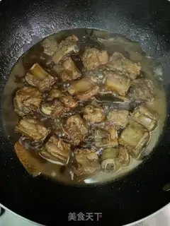 Make Potato burn ribs step 9