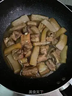 Make Potato burn ribs step 11