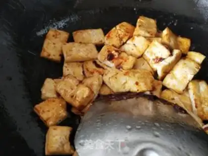 Make Korean chili tofu step 5