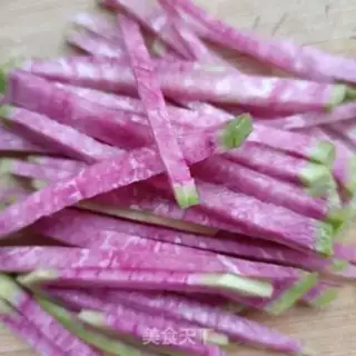 Make A radish lamb chop step 1
